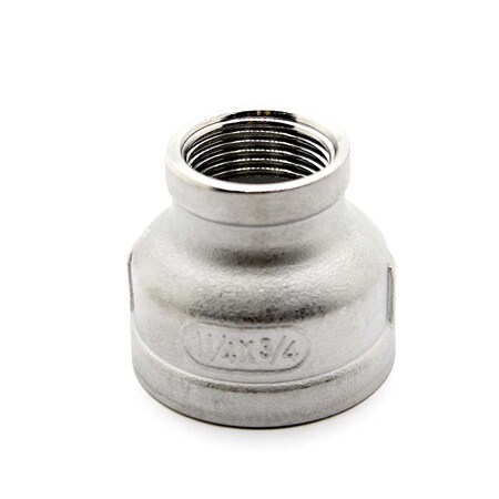 Thrifco Plumbing 1-1/2 X 1 Red Coupling Stainless Steel, Bulk 8918044